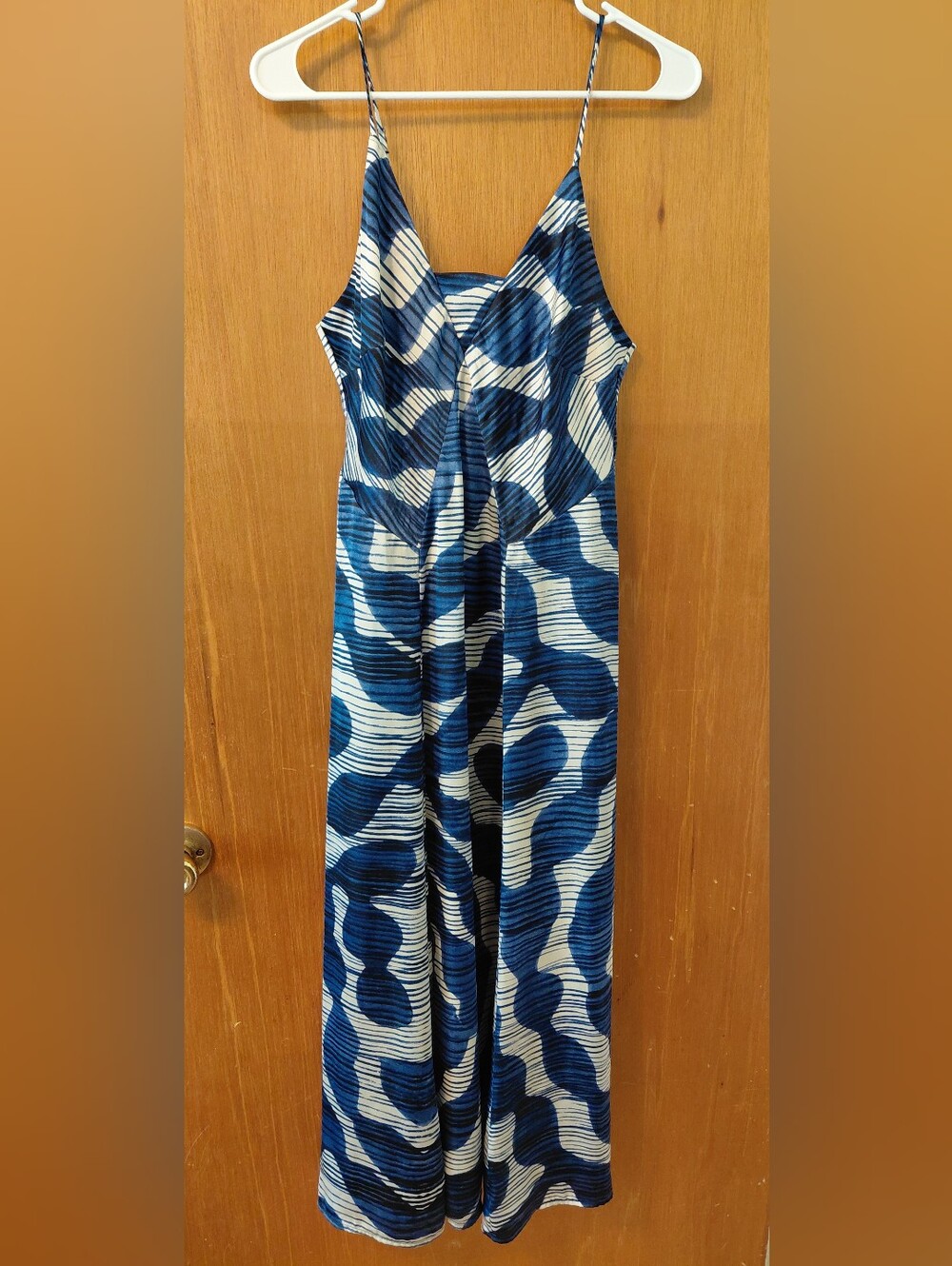 Banana Republic Blue and White Printed Dress